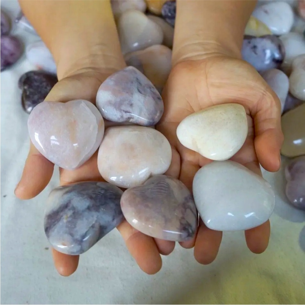 GEMSTONE HEART 💛🧡💜🤍🩷🩵